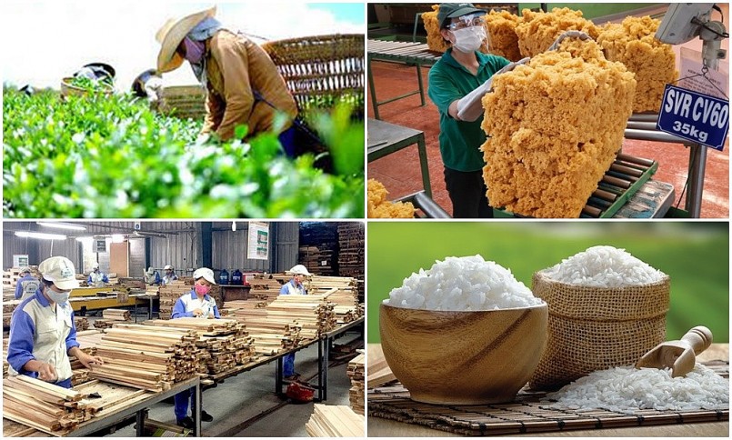 Xuất khẩu nông lâm thủy sản quý I/2022 ước đạt 12,8 tỷ USD
